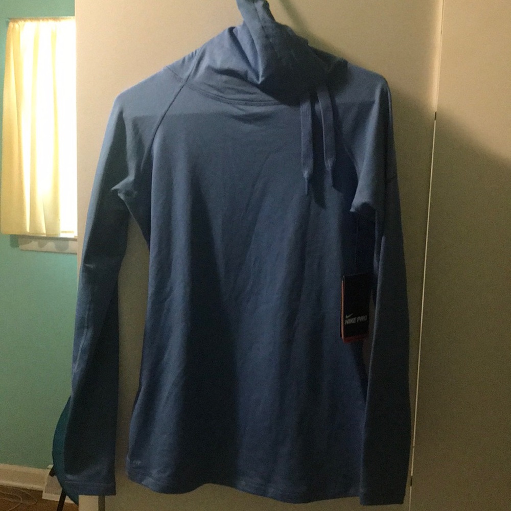 Blue Nike sweatshirt